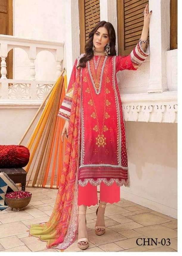 Charizma Signature Chunari Cotton Buy Pakistani Salwar Suits Online at Best Price 