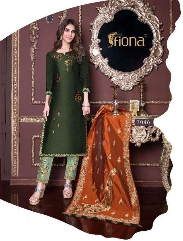  Fiona Meenakari Dress Material High Quality Fabric Online 