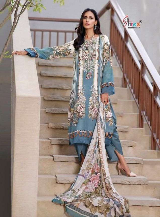 Shree Fab Ayesha Zara  Pure Cotton Print Pakistani Suits Wholesale Low Rate 