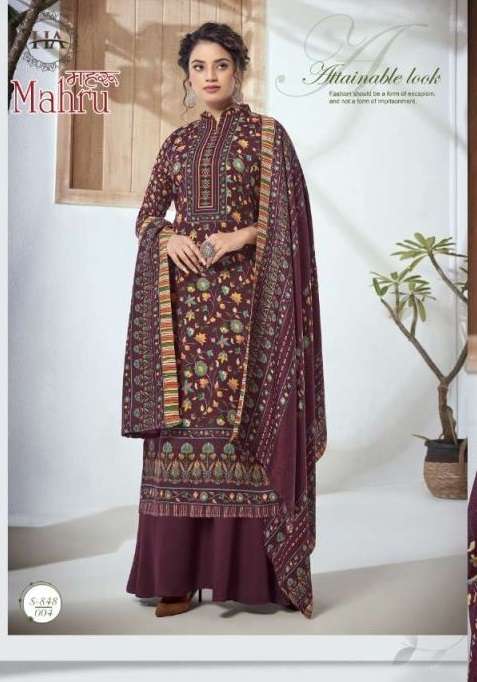 Harshit Fashion Mahru Pure Wool Pashmina Wholesale