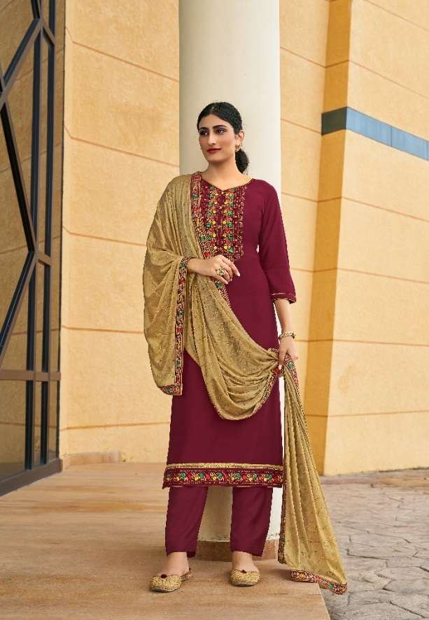 Kalarang Jannat Fancy Wear Latest Indian Salwar Kameez Catalog