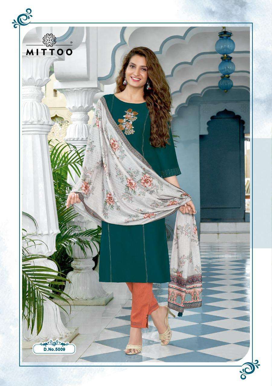 Mittoo Fashion Noor Vol 2 Top With Bottom And Dupatta Wholesale Catalog
