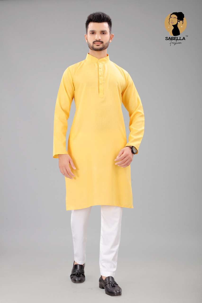 yellow kurta with  pajama collection 