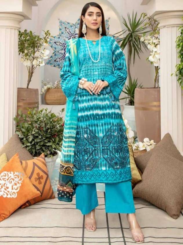 Iris 14 Classic Karachi Cotton Dress Material Catalog
