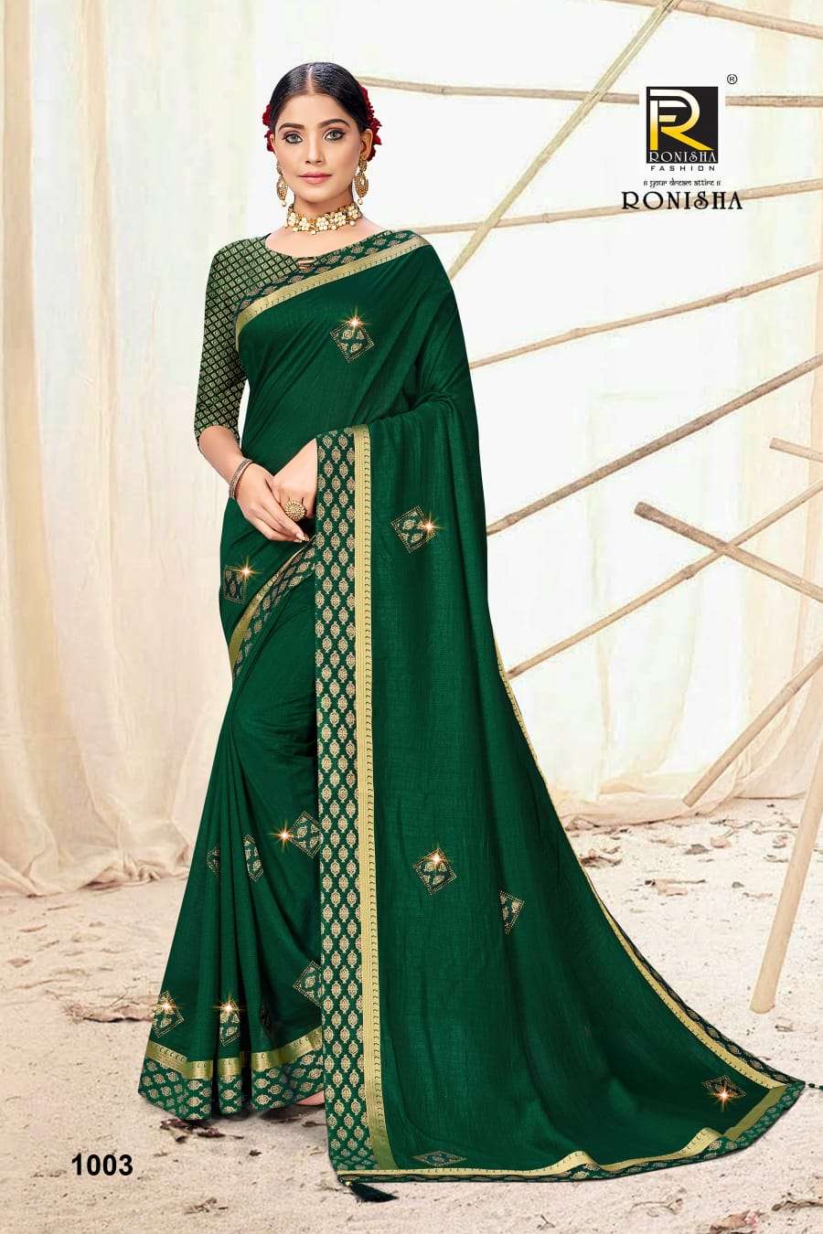 Ranjana Amber Festive Wear Vichitra Silk Saree Catalog