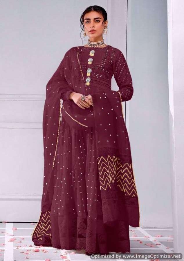 Saniya Hit Bridal Georgette Designer Salwar Kameez catalog