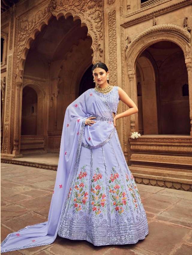 Lovender Multi Color New Exclusive Bridal Lehenga Choli Wholesale