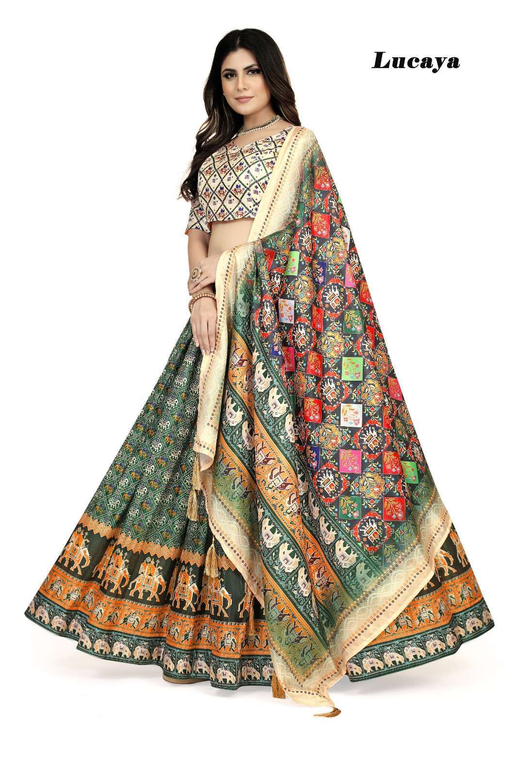 Universal fashion Lucaya Vol 1401 digital printed lehenga Choli Wholesale india