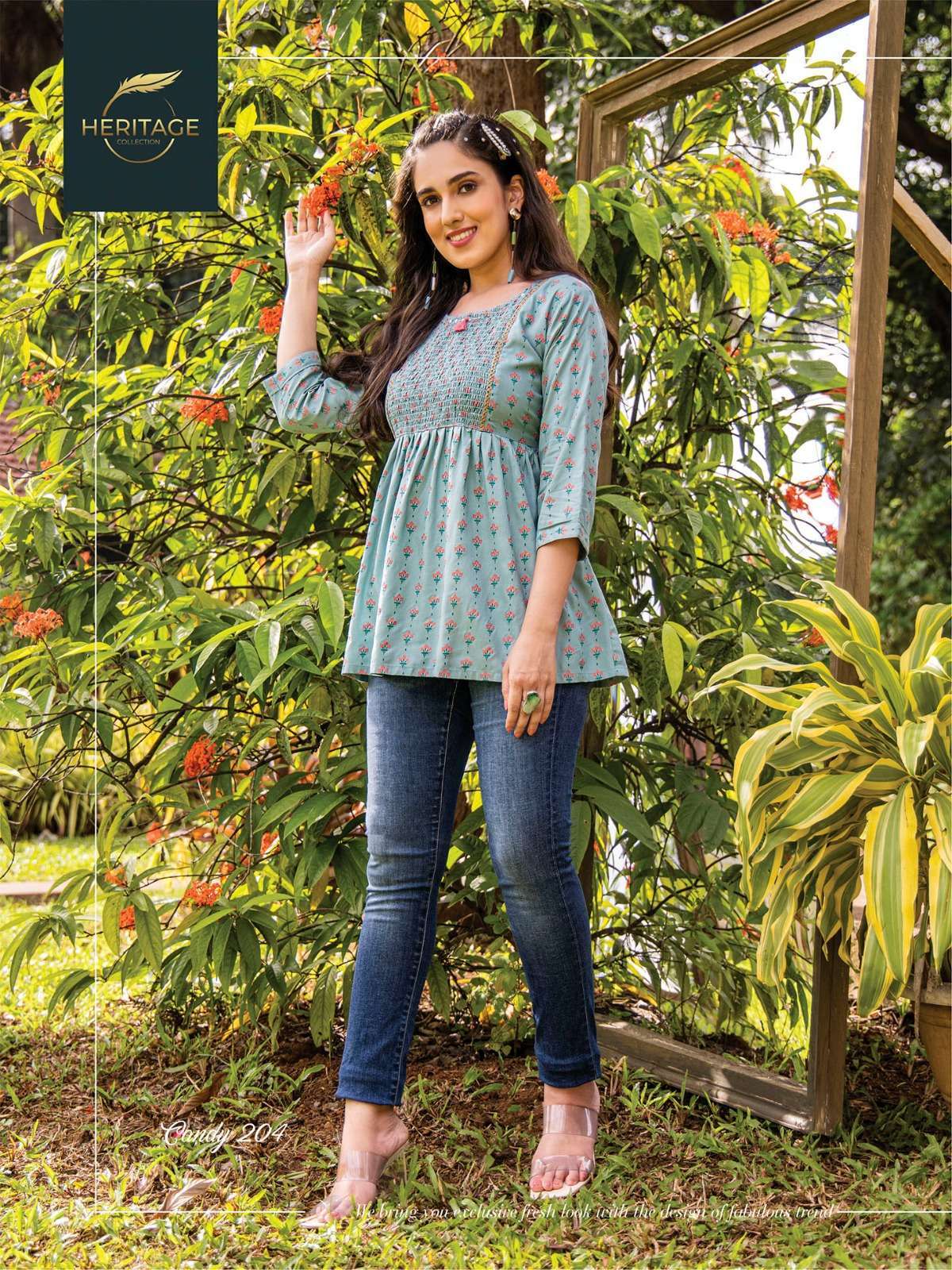 HERITAGE COLLECTION CANDY Kurti Wholesale market in INDIA