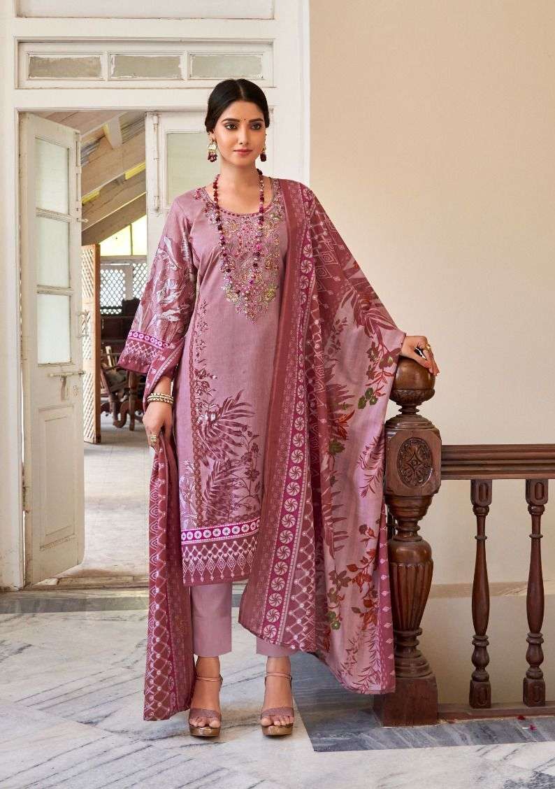 Levisha MAHIRI Pakistani LAWN Suits Wholesale manufactures in INDIA