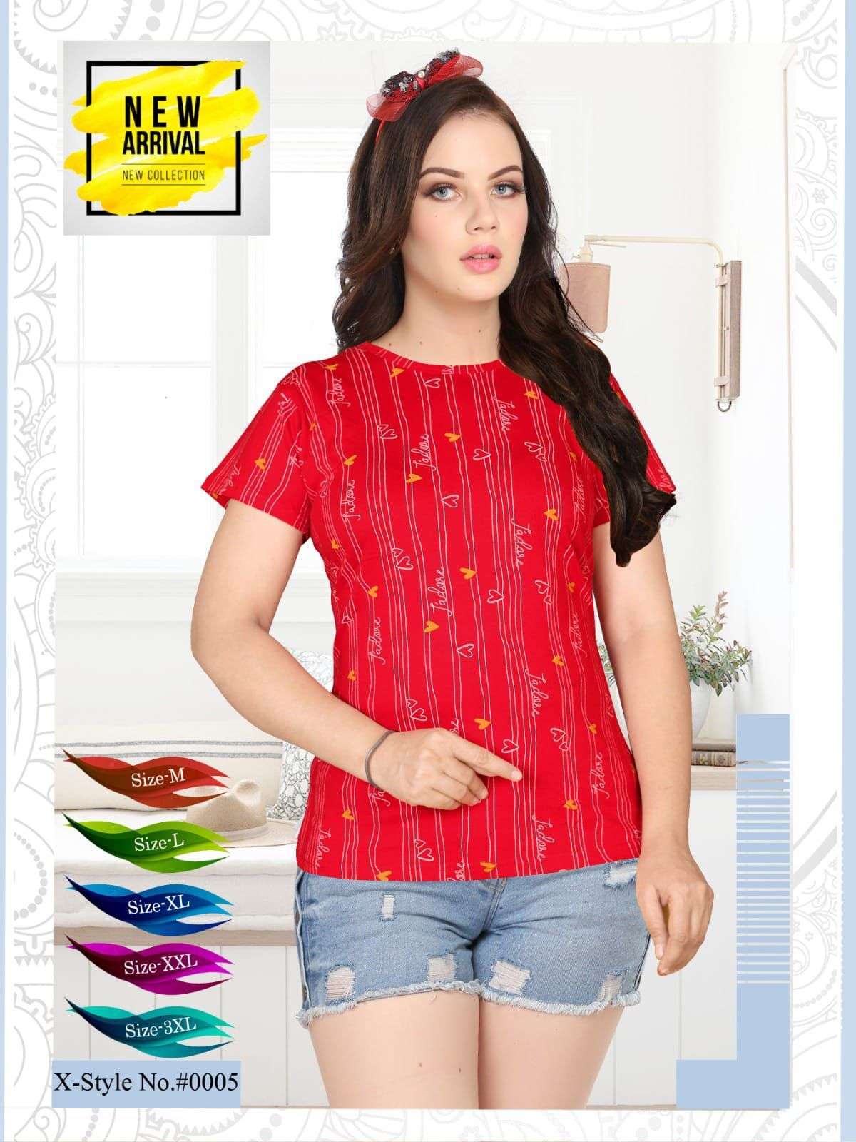 SUMMER SPECIAL VOL.AT05 T-Shirt With Side Cut Wholesale market in INDIA