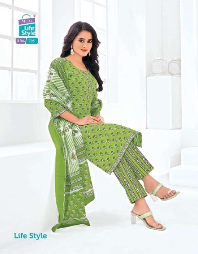MCM Lifestyle Vol-7-Dress Material - Dress Material  Wholesaler in INDIA