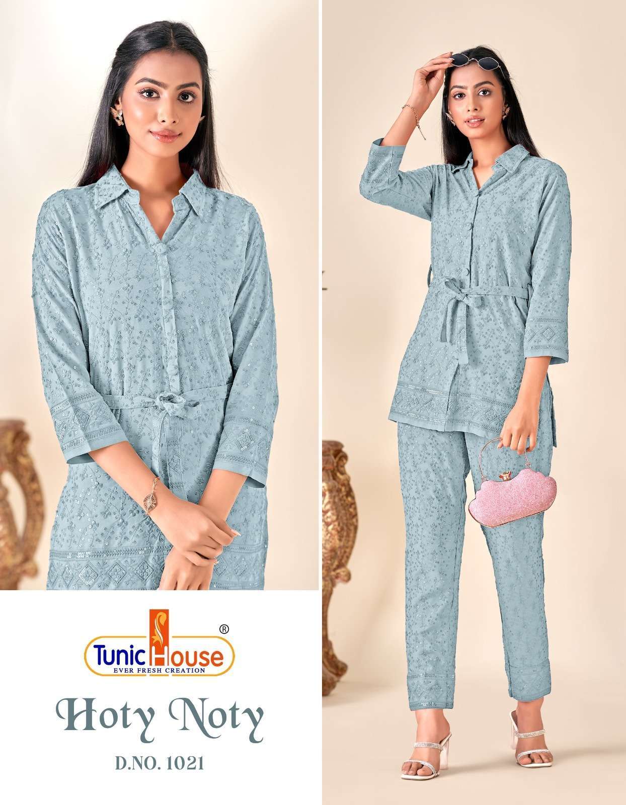 TUNIC HOUSE HOTY NOTY-2 CO-ORD SET Kurti Wholesale manufacturers in SURAT