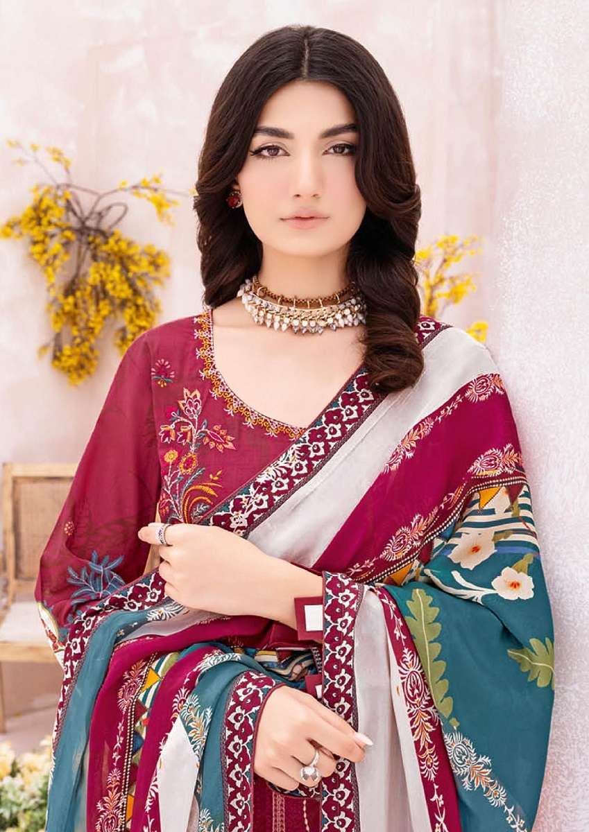 Gull Aahmed Azure – Dress Material - Wholesale market in Surat