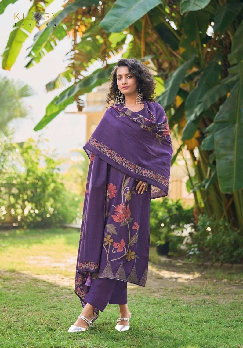 Kilory Zarina Vol 2 Digital Printed Dress Material Wholesaler of india