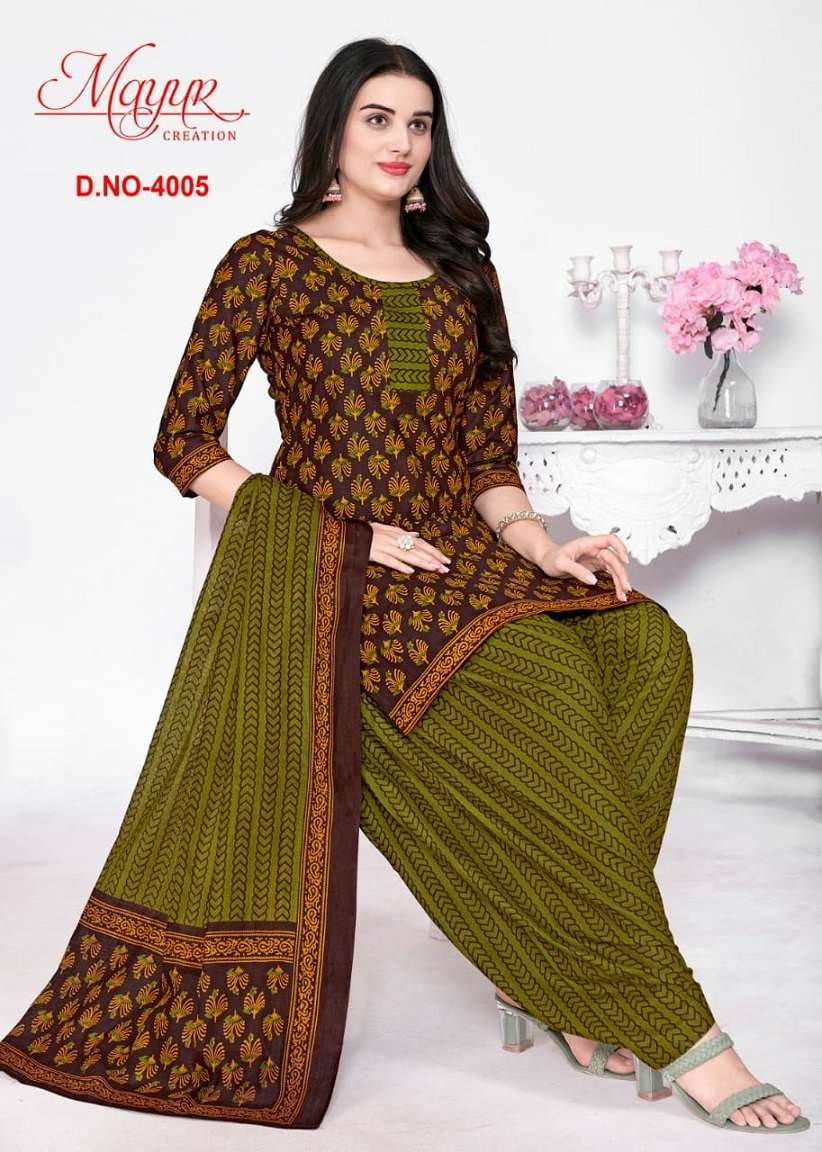 Mayur Gamthi Vol-4 – Dress Material - Wholesaler of india