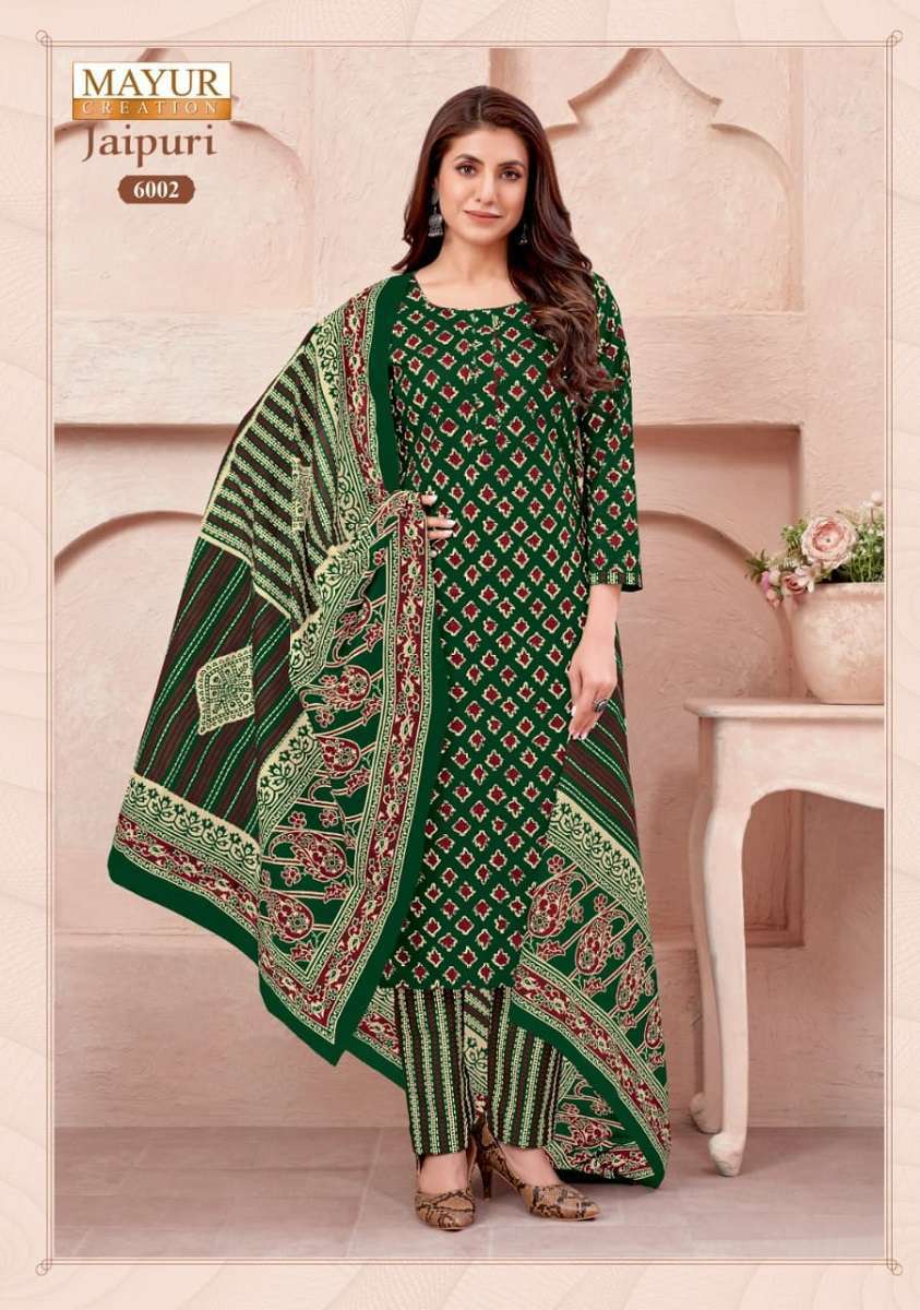 Mayur Jaipuri Vol-6 -Dress Material -Wholesale Dress material India