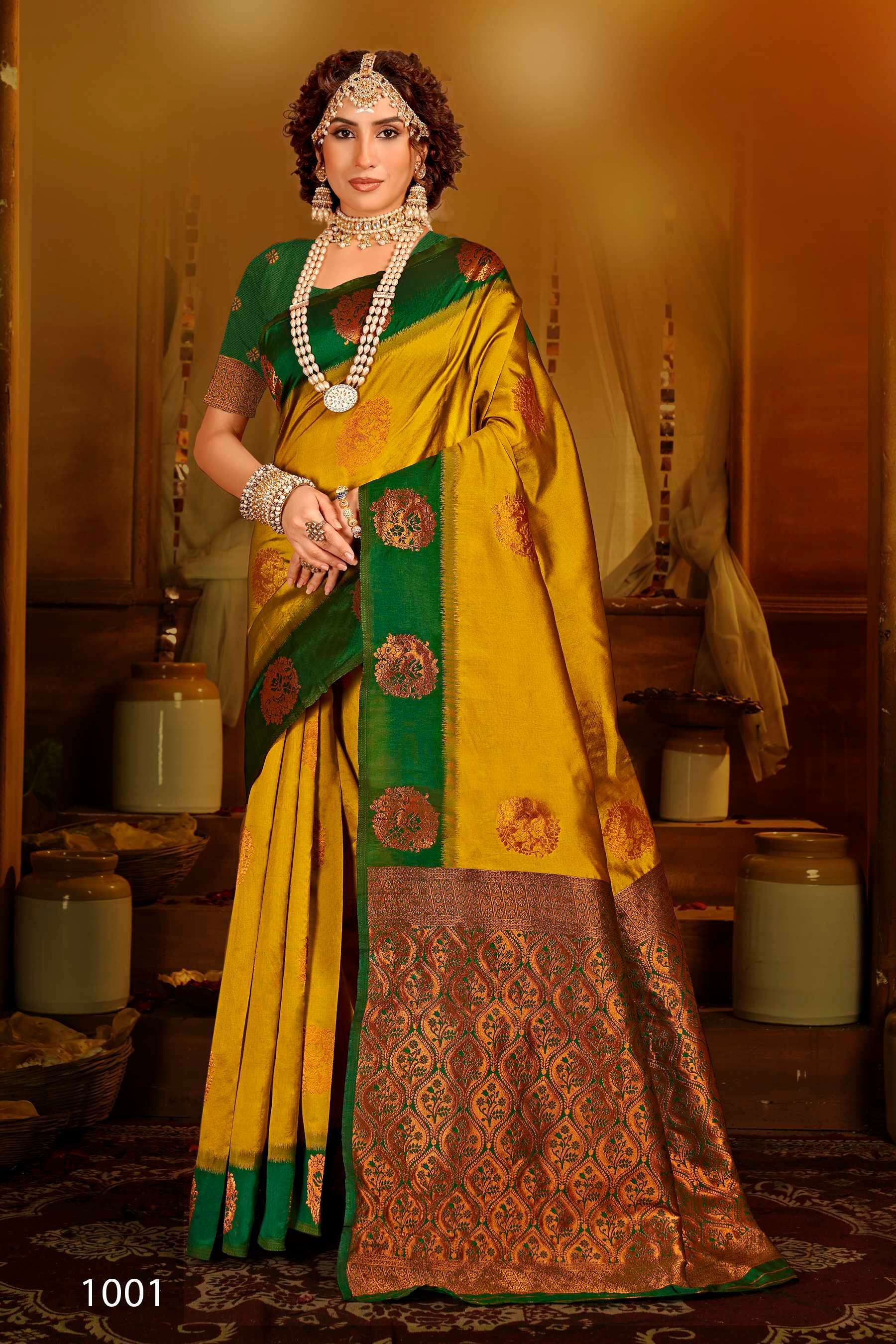 Saroj  Anushka shree vol.1 Soft Silk saree Wholesaler of Saree India