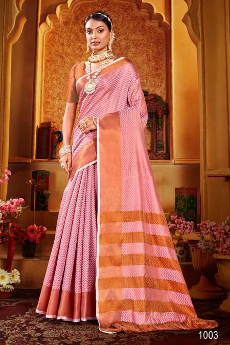 Saroj Saandhya Vol - 4 Soft silk Wholesaler of Saree in india