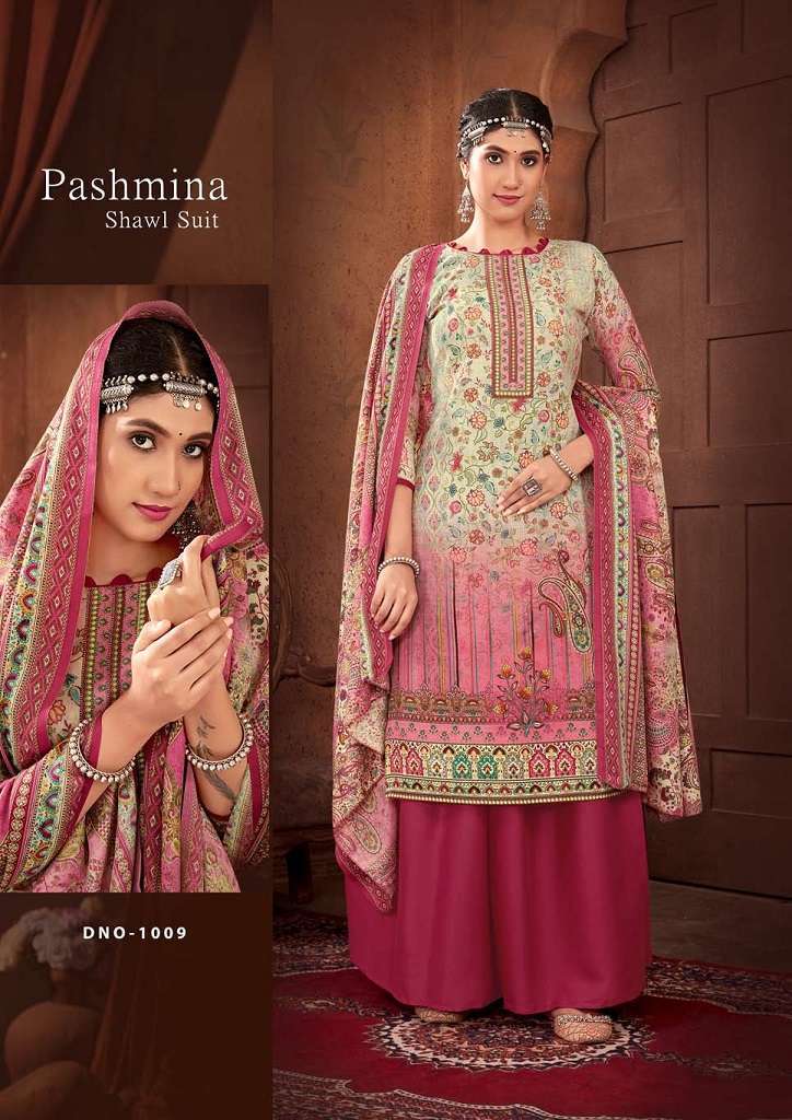 Sat Pashmina Vol-16 – Dress Material - Wholesale Dress material market in India