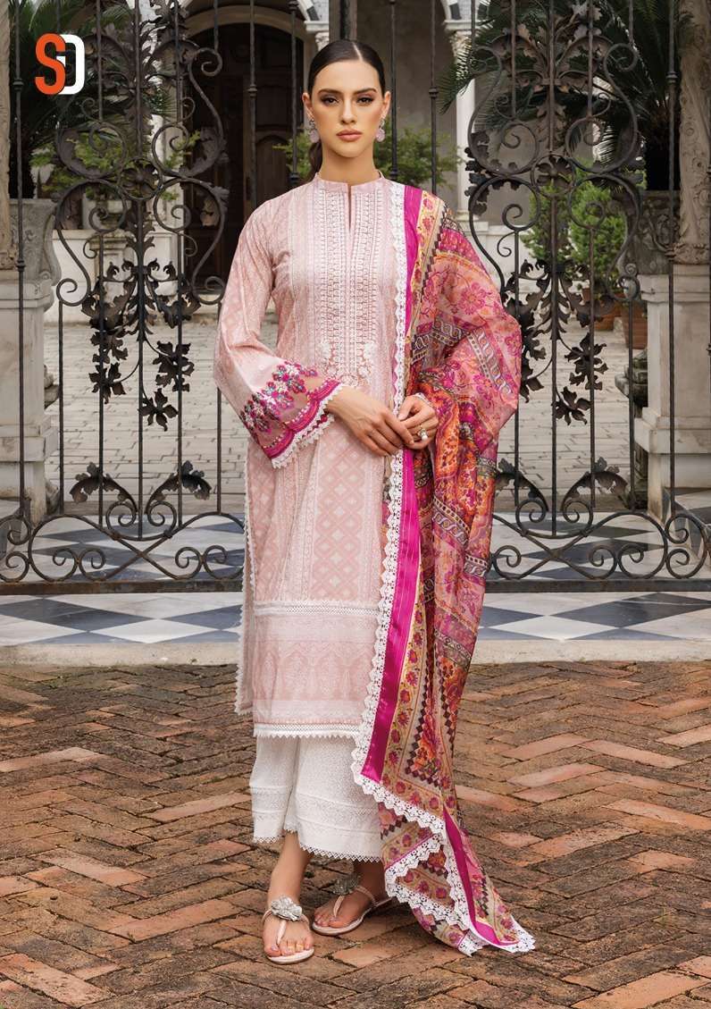 Shraddha Bliss Vol 1 Cotton Embroidered Pakistani Suits Wholesaler in INDIA