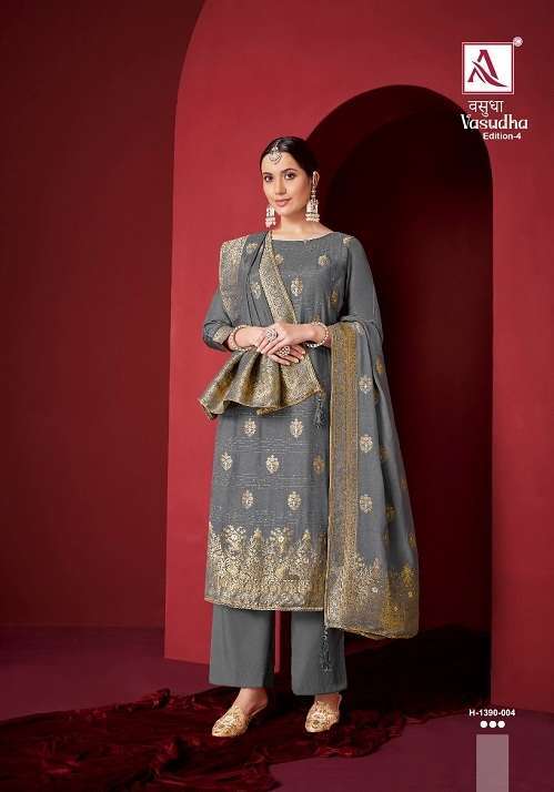 Alok Vasudha Edition 4 Dress Material Wholesaler of Dress material in Surat