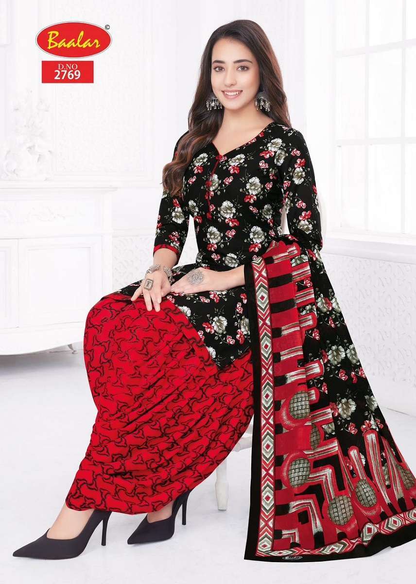 Baalar Zaara Patiyala Special Vol-27 -Dress Material -Wholesale Dress material market in Surat