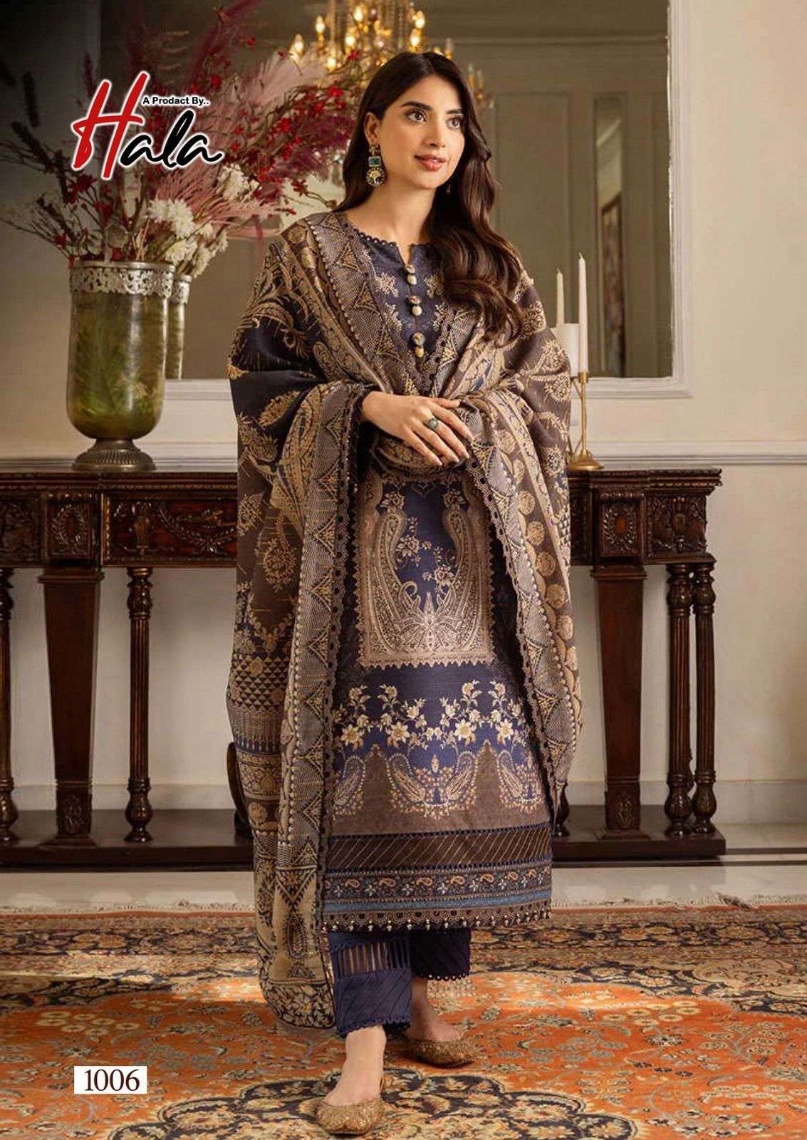 Hala Ramsha 1 Luxury Heavy Cotton Dress Material Wholesale Dress material market in Surat