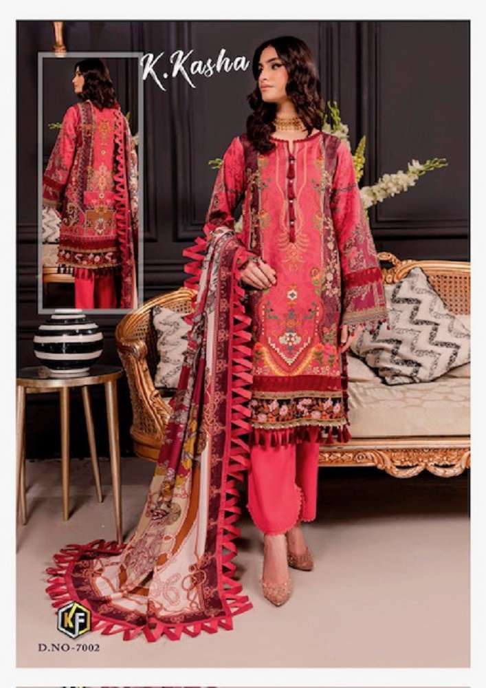 Keval K Kasha Vol 7 Luxury Heavy Cotton Dress Material Wholesaler in Surat