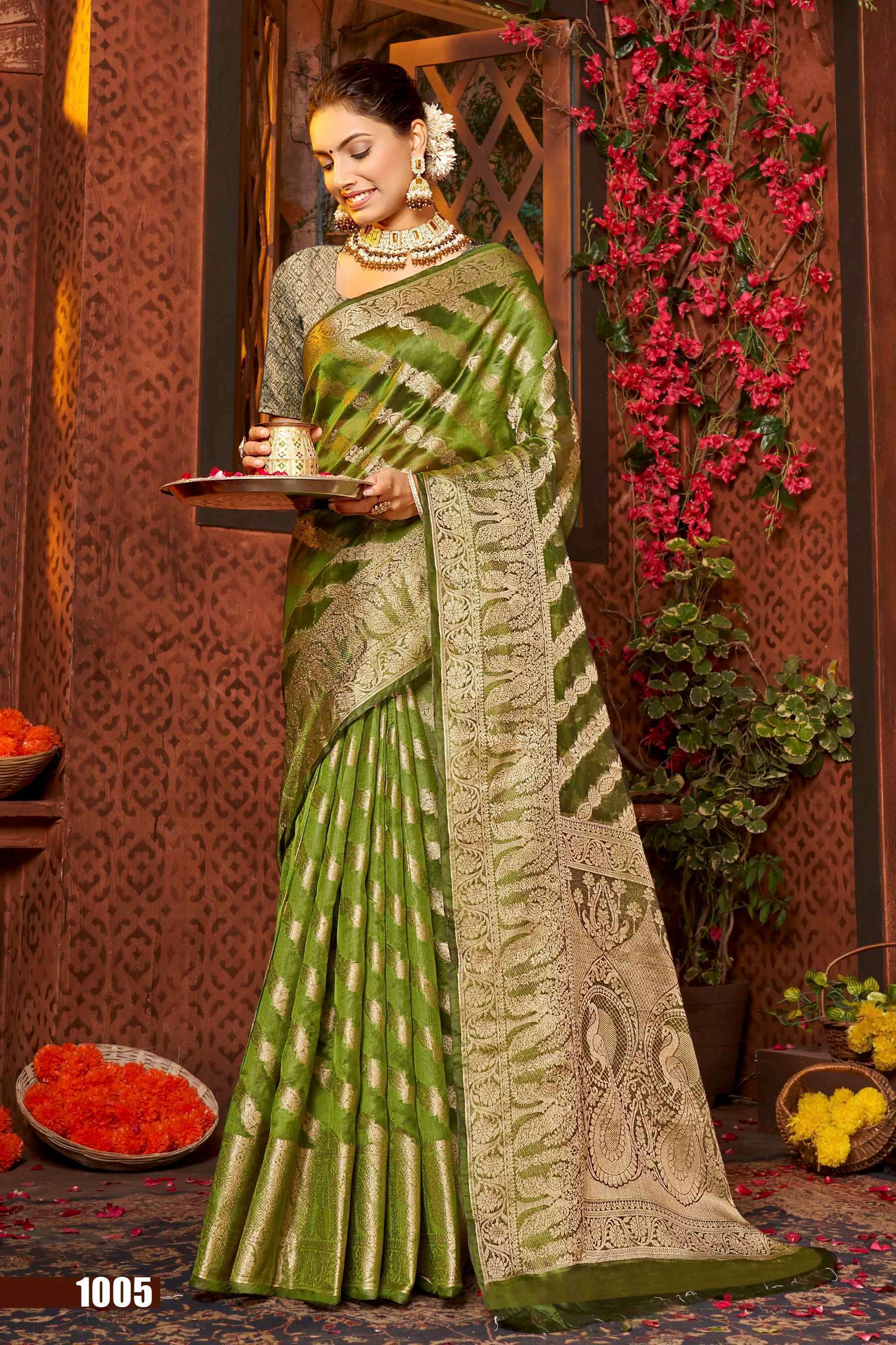 Saroj Manopriya  Vol - 1 Soft Silk Saree Wholesaler of sarees surat