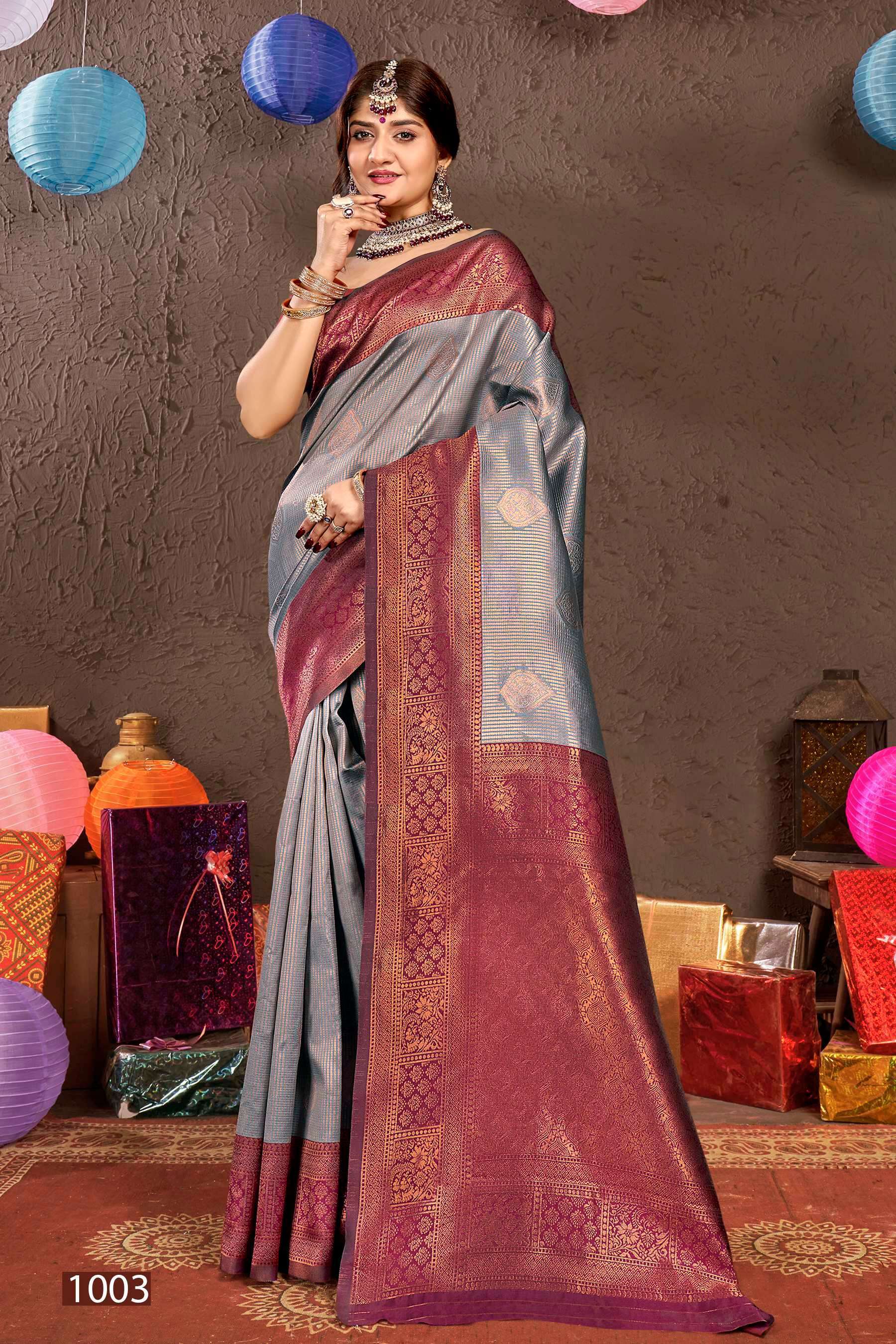 Saroj Mehendi vol.4 Soft Silk saree  Saree Wholesale price in india