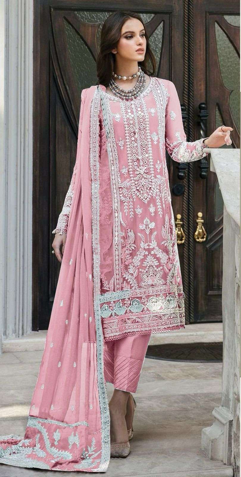 Serine S 228 A To D Faux Georgette Pakistani Suits Wholesale manufacturers in india
