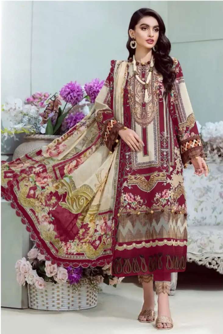 Sharaddha Bliss Vol 3 Chiffon Dupatta Pakistani Suits Wholesaler in India