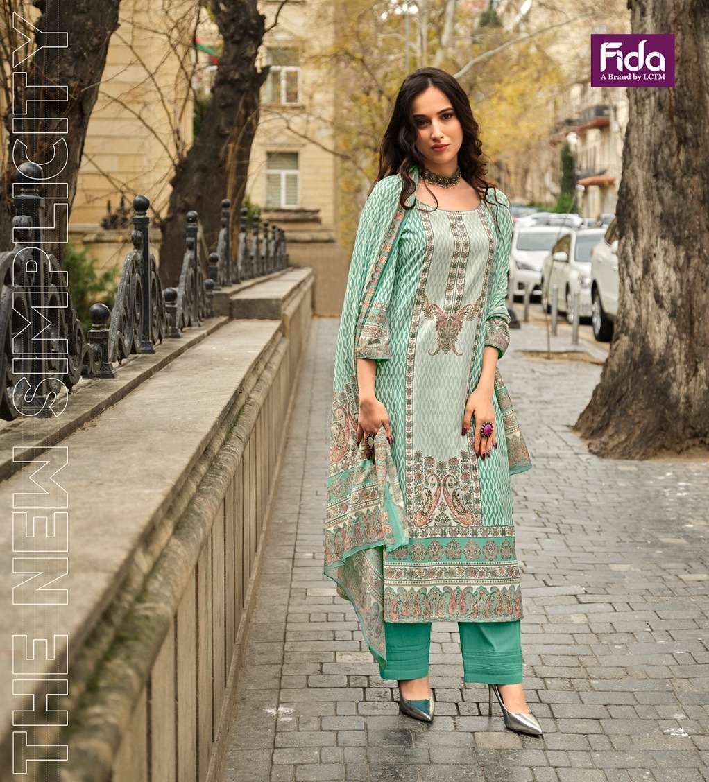 Fida Nyra Digital Printed Cotton Dress Material Wholesale market in Surat