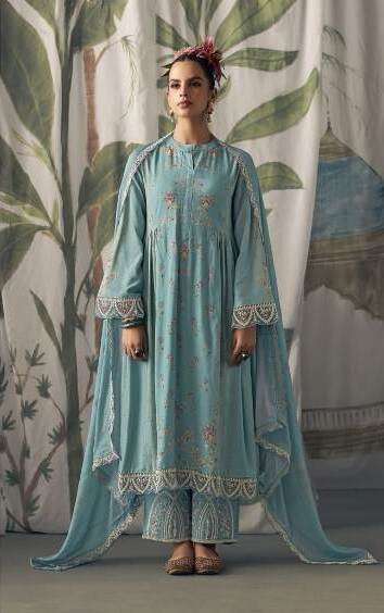 Kimora Heer Mashaallah Printed Muslin Dress Material Wholesale market in Surat