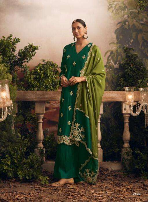 Kimora Heer Qala Silk Embroidery Salwar Suits Wholesale India
