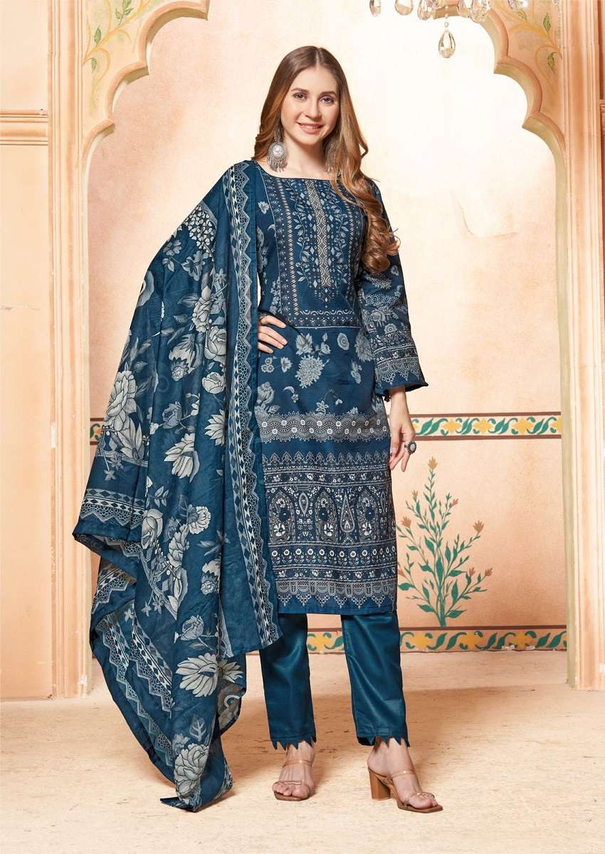 Nafisa Esra Vol 4 Karachi Suits Cotton Dress Material Wholesale India