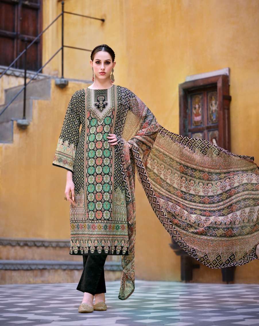 Zulfat Sabira Cotton Designer Dress Material Wholesaler of Dress material in Surat