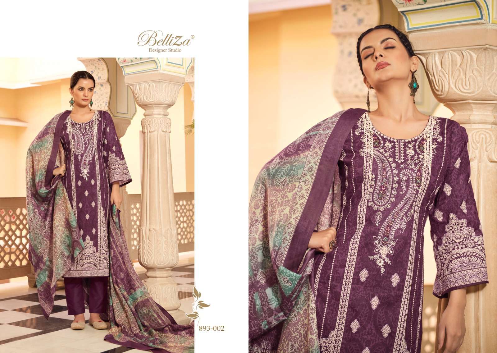 Belliza Naira Vol 41 Cotton Digital Printed Dress Material Wholesale Dress material manufacturers in Surat