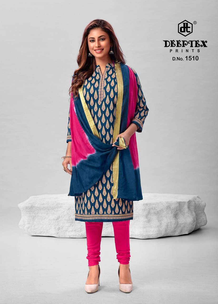Deeptex Tradition Vol-15 – Cotton Dress Material Wholesale Dress material manufacturers in Surat