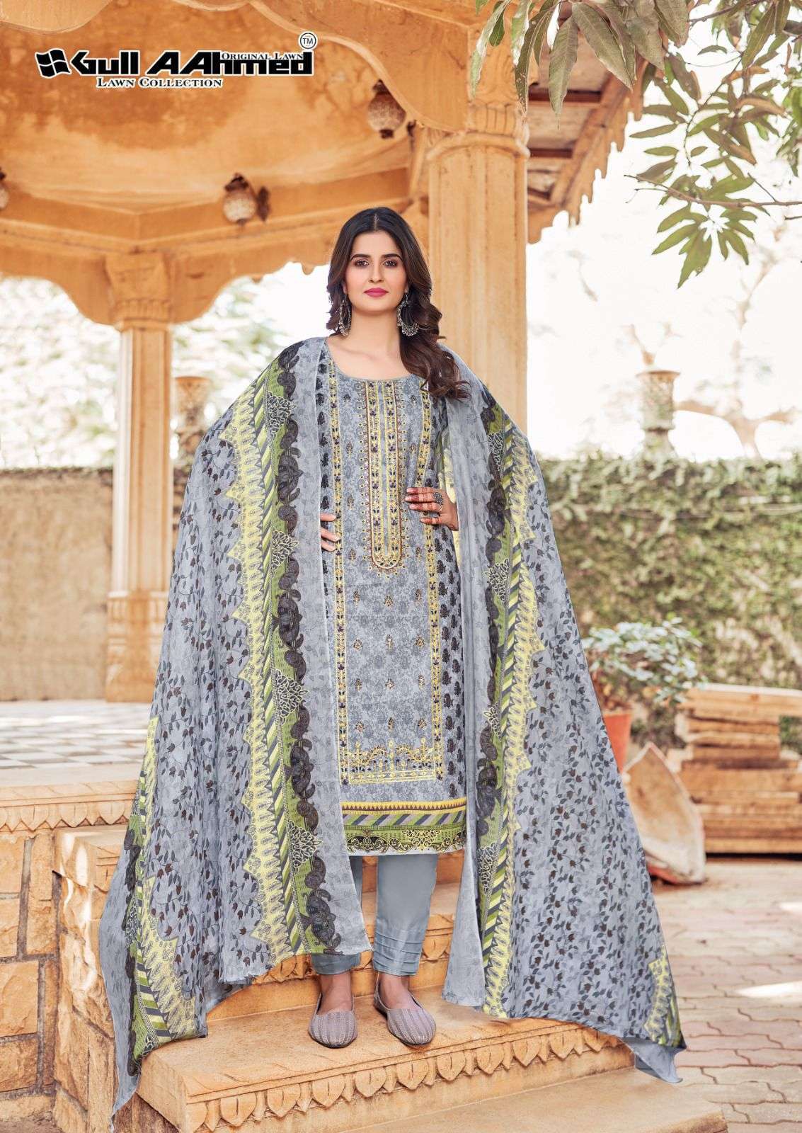 Gull Aahmed Bin Saeed Vol 3 Cotton Dress Material Wholesaler of Dress material in Surat