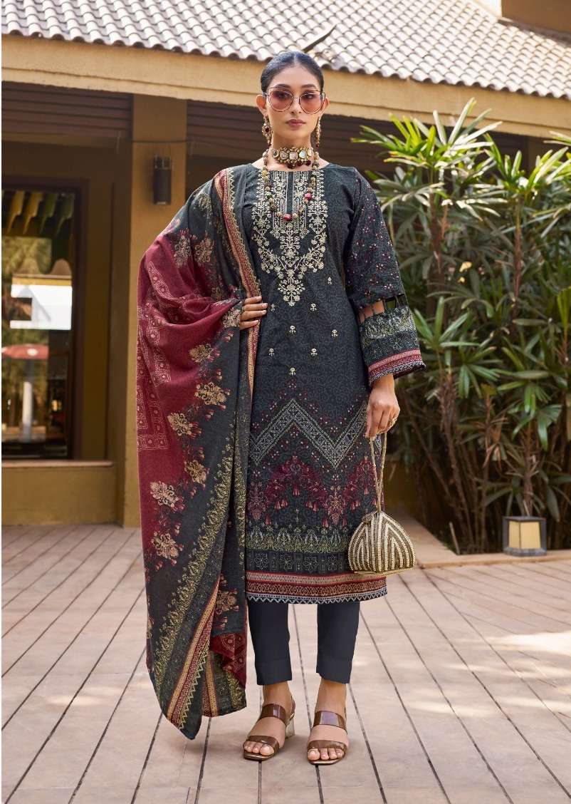 Levisha Naira Nx Cambric Cotton Dress Material Wholesale India