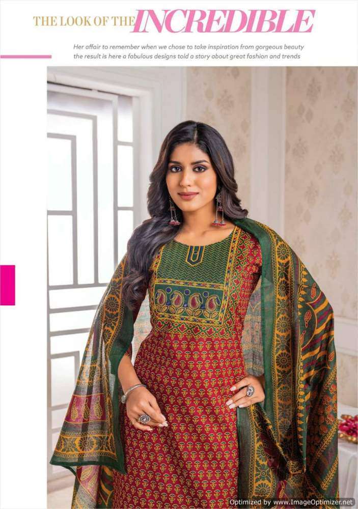 Mayur Ajrakh Vol-1 – Dress Material - Wholesaler of Dress material in Surat
