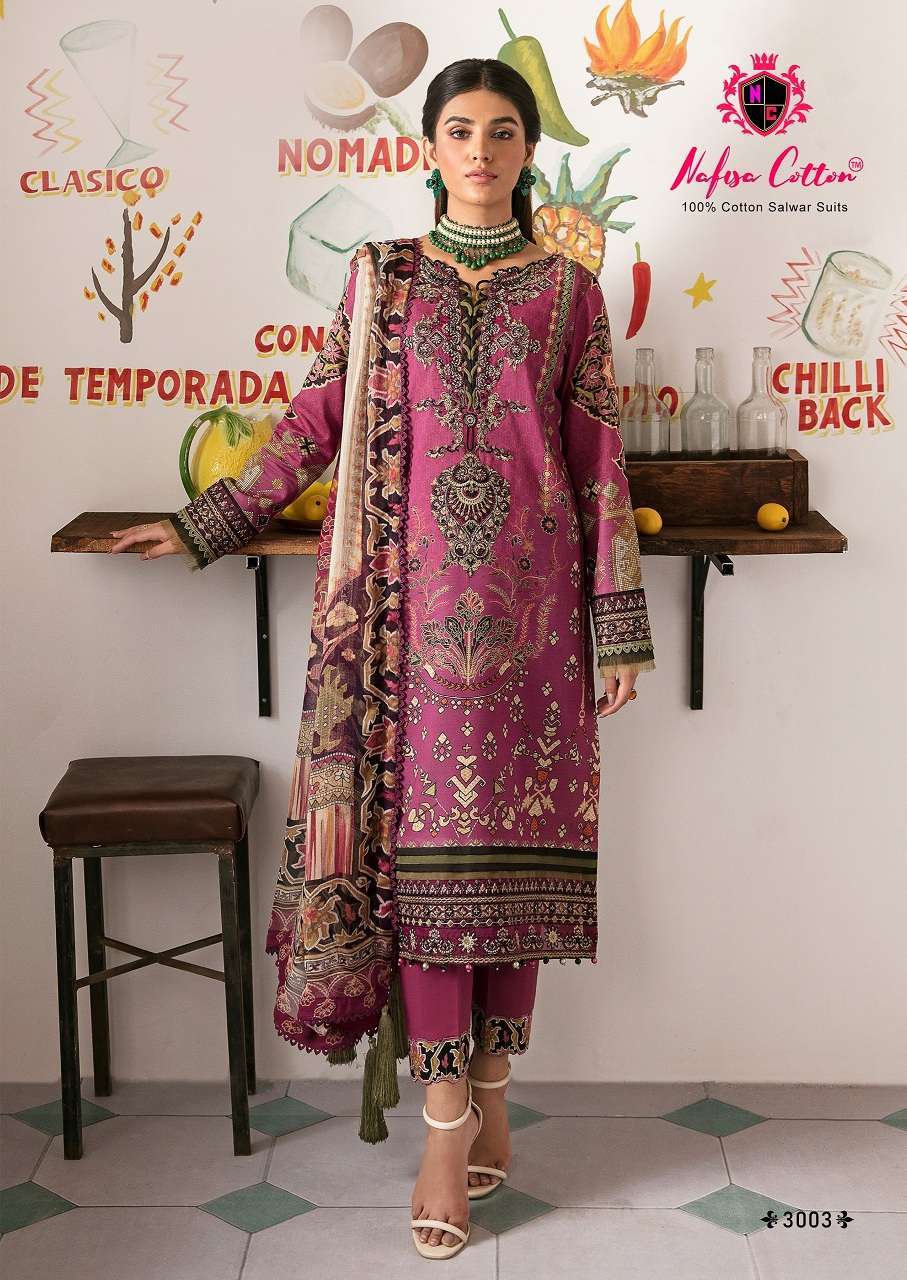 Nafisa Mehra Karachi Vol 3 Dress Material Wholesale India