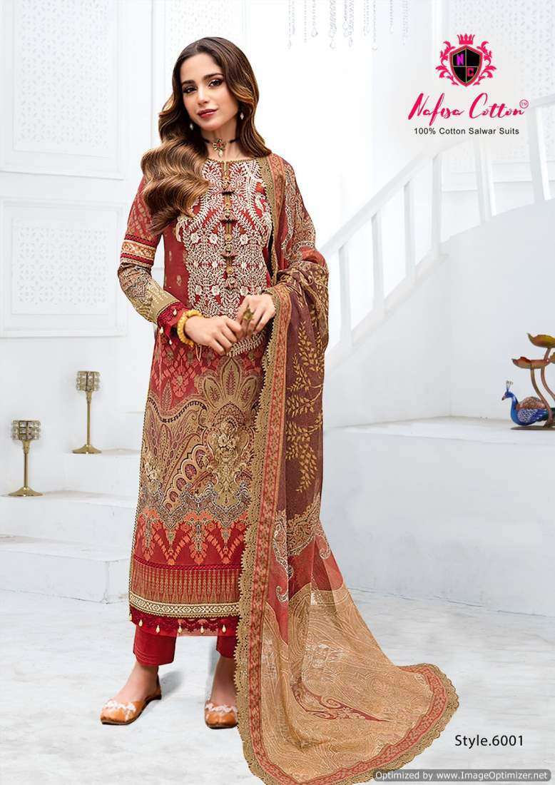 Nafisa Safina Vol-6 – Dress Material - Wholesaler of Dress material in India