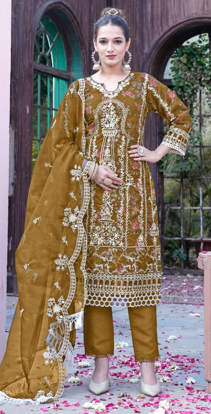 Ramsha R 1107 E To H Embroidered Salwar Suit Wholesale Salwar Suits market in India