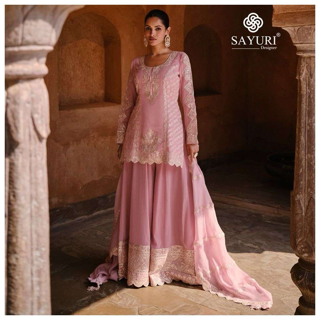 Sayuri Ruhani Premium Silk Designer Salwar Kameez Wholesaler in Surat