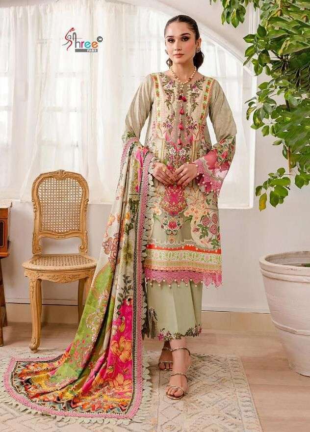 Shree Jade Bliss Vol 5 Cotton Dupatta Pakistani Suits Wholesale market in India