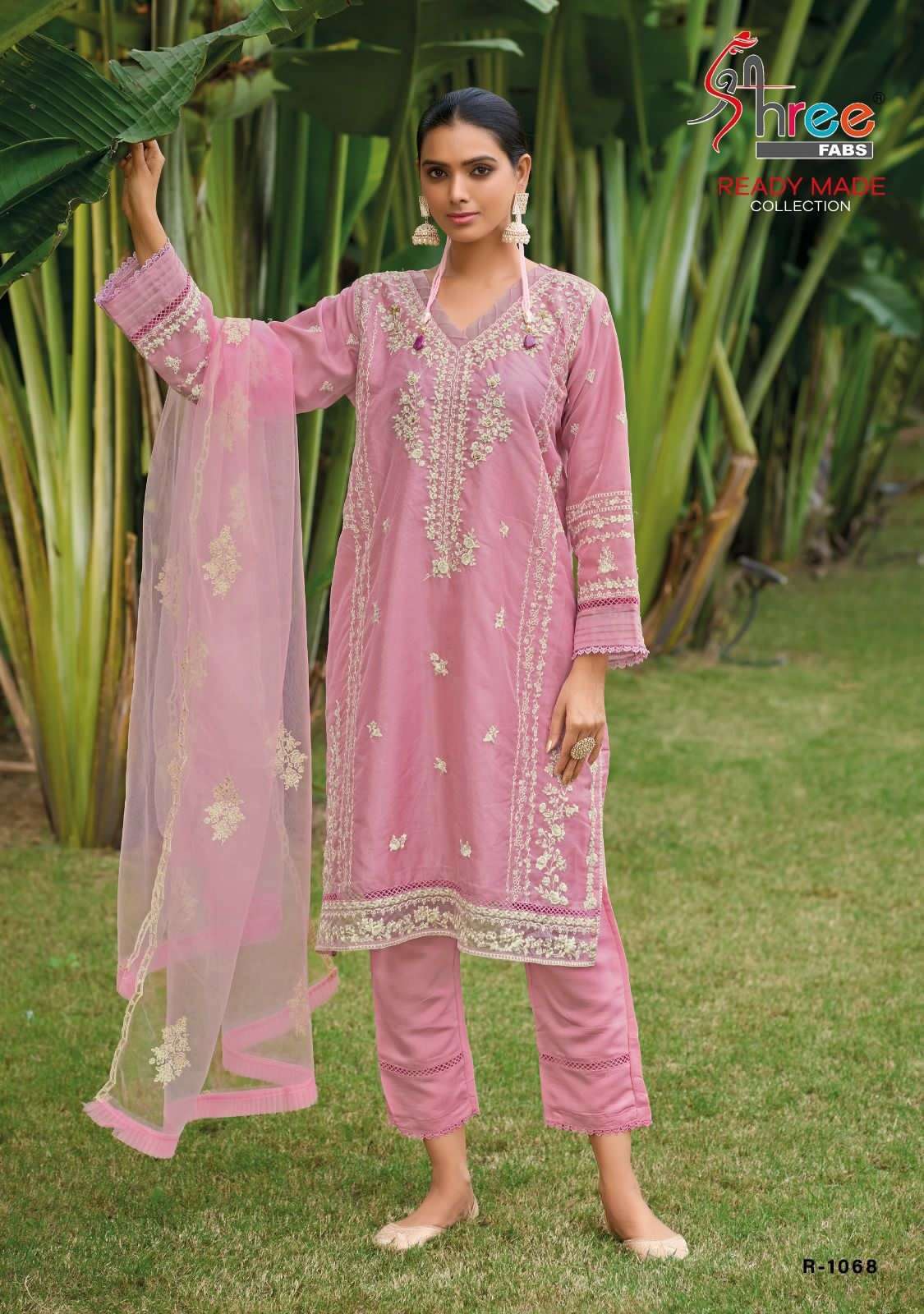 Shree R 1068 Organza Pakistani Suits Wholesale Pakistani Suits Manufacturers in India