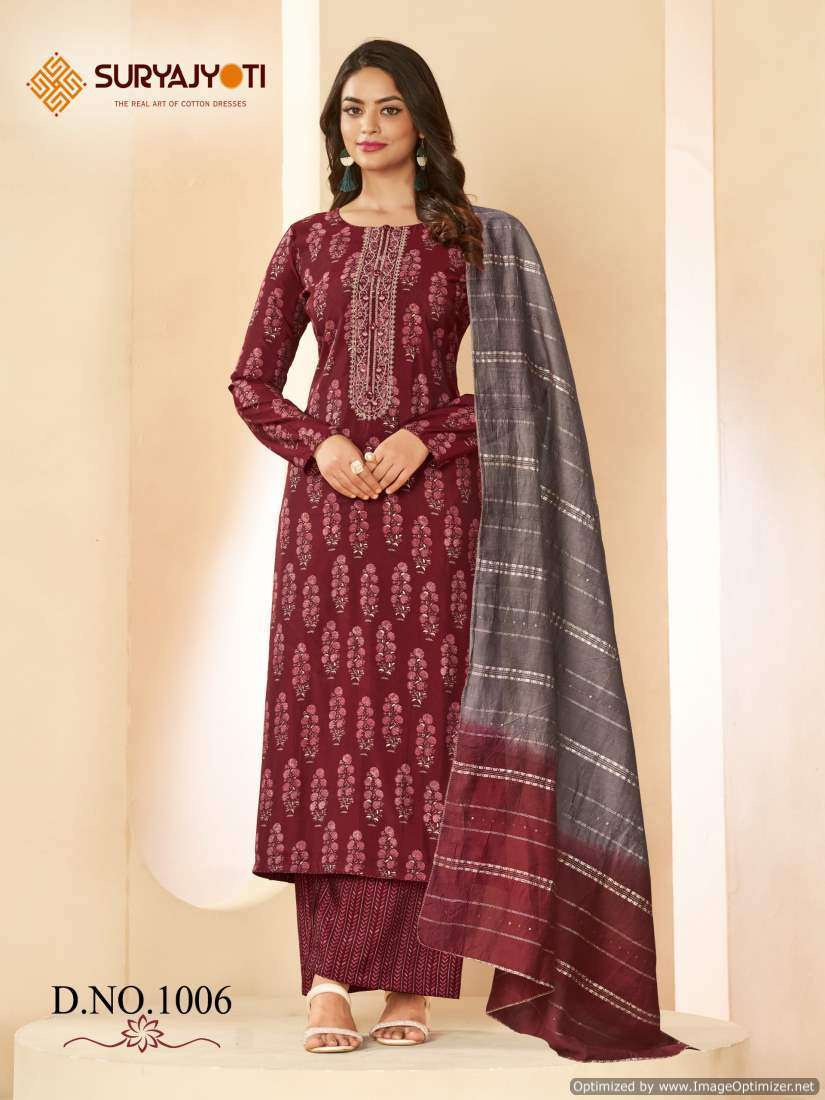 Suryajyoti Phalguni Vol-1 – Dress Material - Wholesale Dress material market in Surat